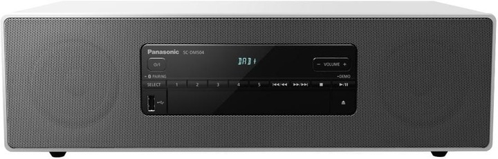 Image du produit Panasonic SC-DM504EG-W (Bluetooth, Lecteur de CD, 2x 20 W)