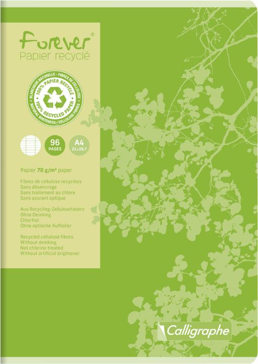Image du produit Clairefontaine Forever papier recyclé (A4, Couverture souple)