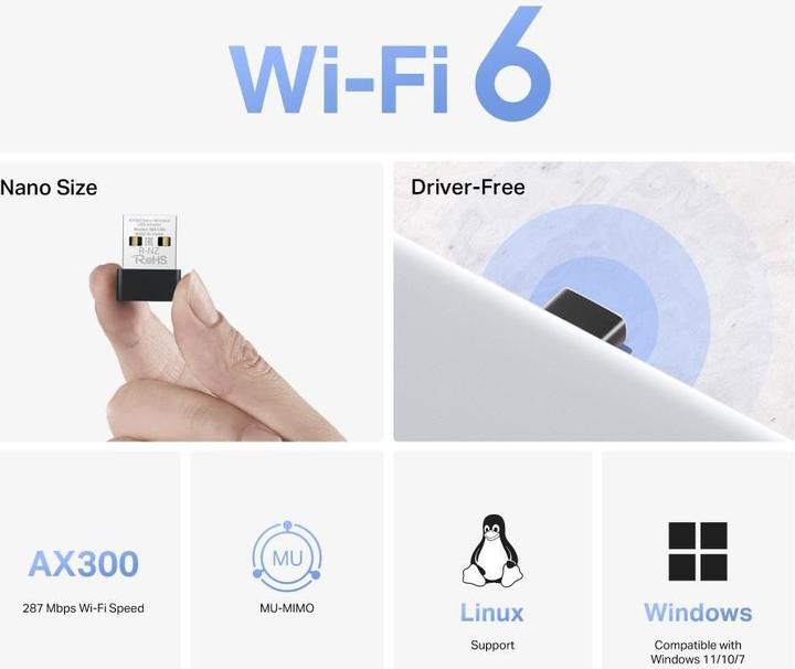 Immagine prodotto Mercusys Karta sieciowa MA14N (USB)