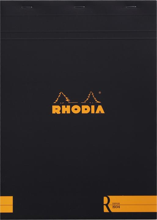 Immagine prodotto Rhodia Blocchi pinzati 90g Basi (A4, Righe, Copertina rigida)