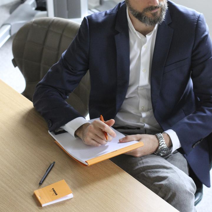Image du produit Rhodia Bases (A8, À rayures, Couverture rigide)