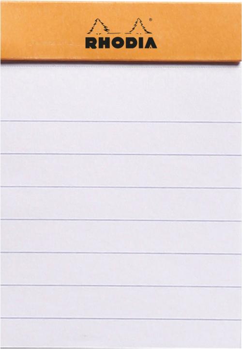 Image du produit Rhodia Bases (A8, À rayures, Couverture rigide)