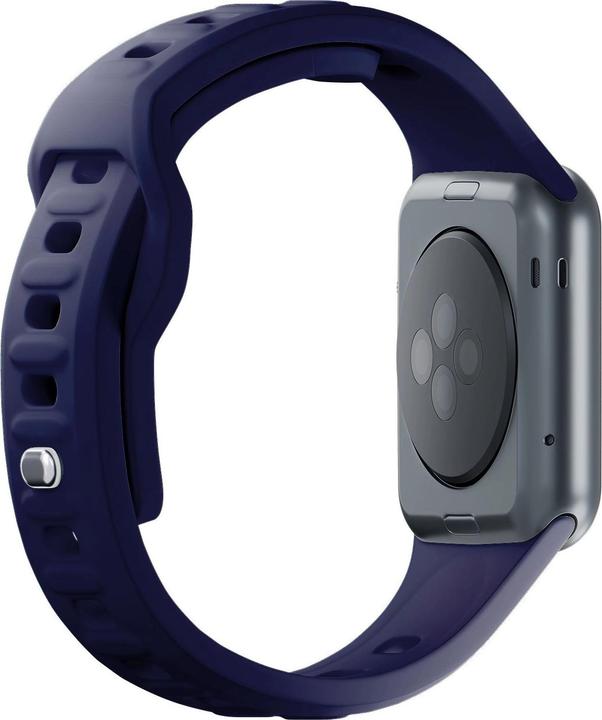 Produktbild 3MK Silicone Watch Strap granatowy/ocean blue dla Apple Watch 42/44/45/49mm (Edelstahl, Silicone)