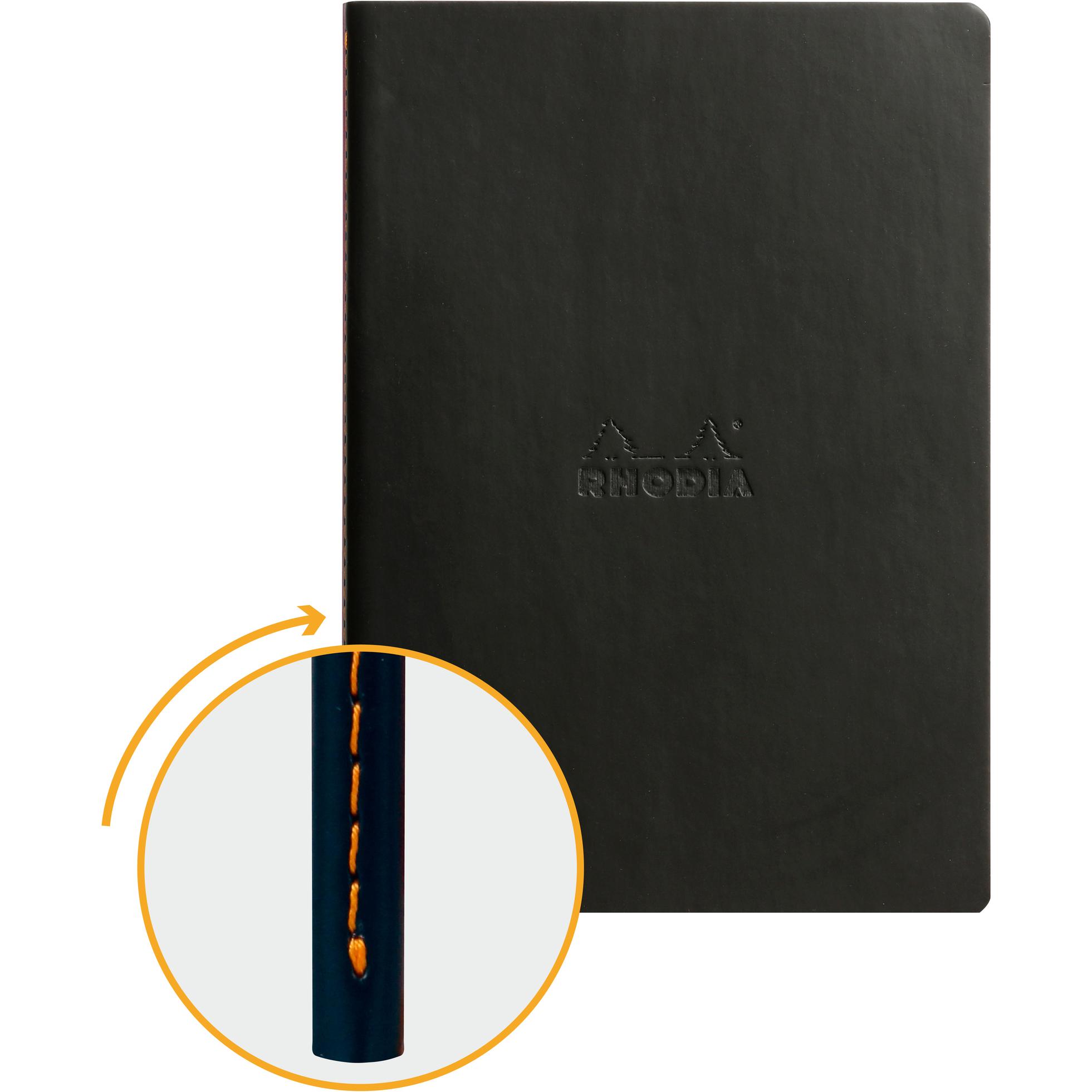 Rhodia, Heft + Block, Notizbücher und Notizhefte Rho (A5, Kariert, Harter Einband)