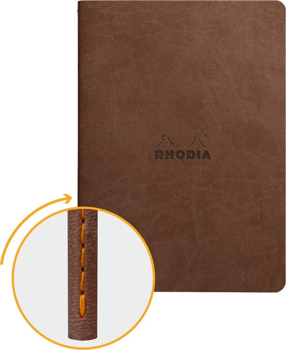 Image du produit Rhodia Carnets et cahiers Rhodiarama (A5, À rayures, Couverture rigide)