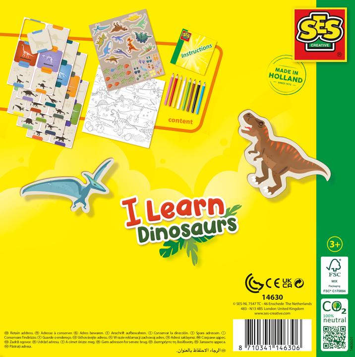 Produktbild Ses Ich lerne Dinosaurier