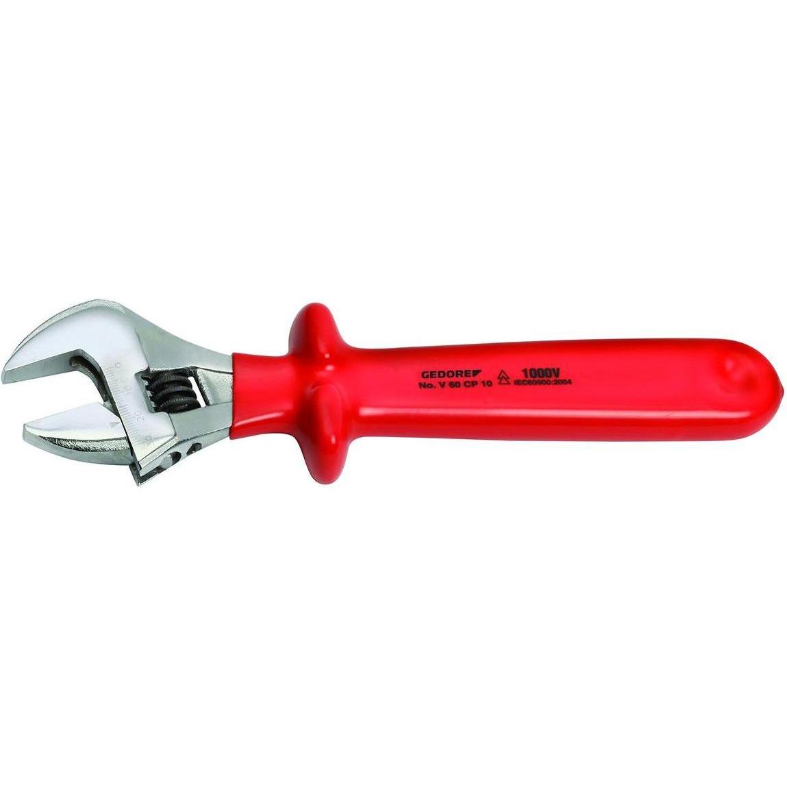 Gedore, Schraubenschlüssel, V 60 CP 12 Einmaulschlüssel verstellbar 12" 1000 V (36 mm)