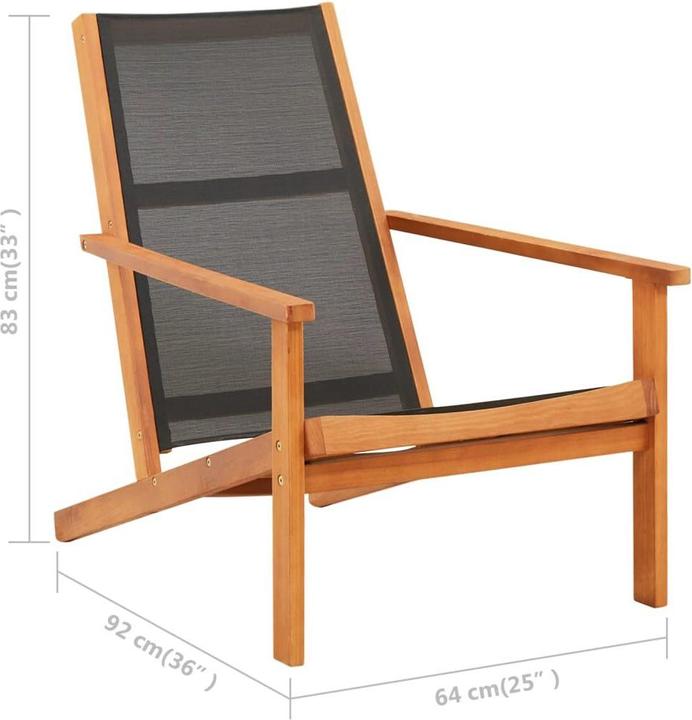 Actual product image vidaXL Gartenstuhl