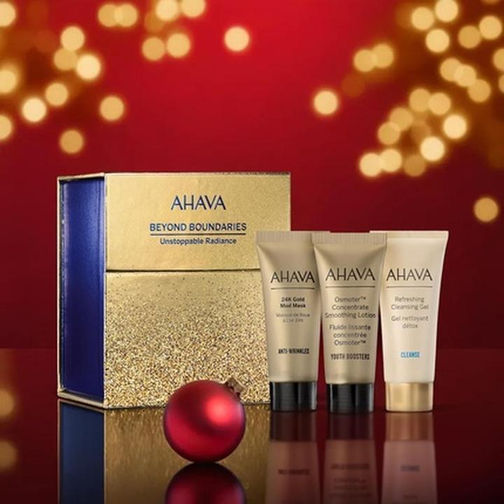 Image du produit Ahava Coffret éclat imparable avec lotion lissante Crystal Osmoter (Kit de soins du visage)