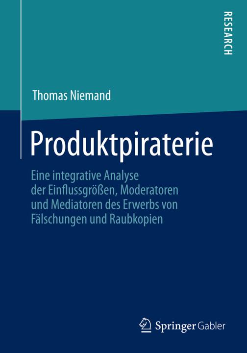 Produktbild Produktpiraterie (Deutsch, Thomas Niemand, 2014)