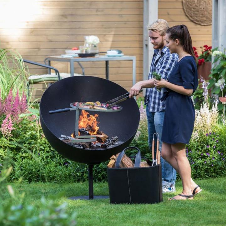 Actual product image Feu du Jardin Lune incl. grill grate 50cm and swivel arm (100 cm)