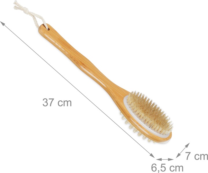 Actual product image Relaxdays Back brush