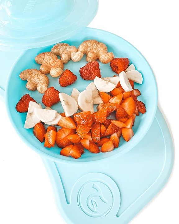 Actual product image Twistshake Click-Mat Mini + Plate