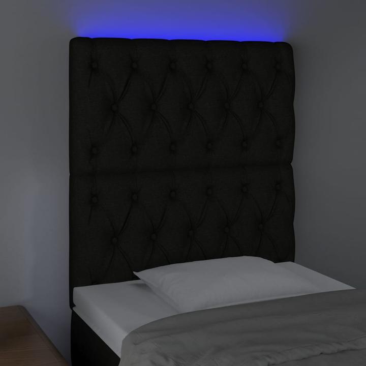 Actual product image vidaXL LED Kopfteil (80 x 7 x 128 cm)