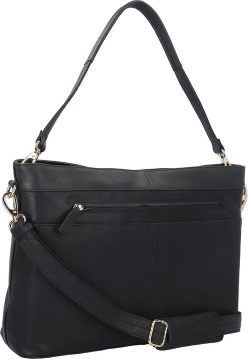 Actual product image Plevier Millau schoudertas 15.6 inch zwart.