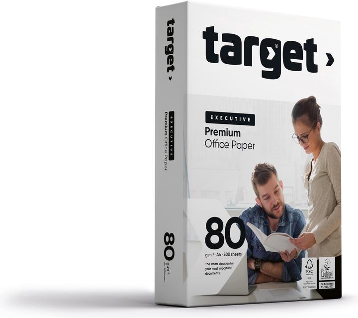 Image du produit Target EXECUTIVE - Papier à copier (A4, 500 feuilles, 80 g/m²)