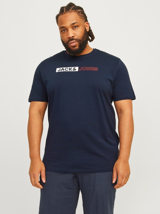Produktbild Jack & Jones Jjecorp Logo Tee Play Ss O-N Noos Pls (4XL)
