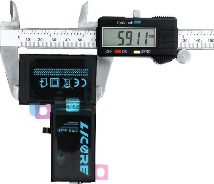 Productafbeelding Licore Battery battery for IPHONE X 2716 mAh