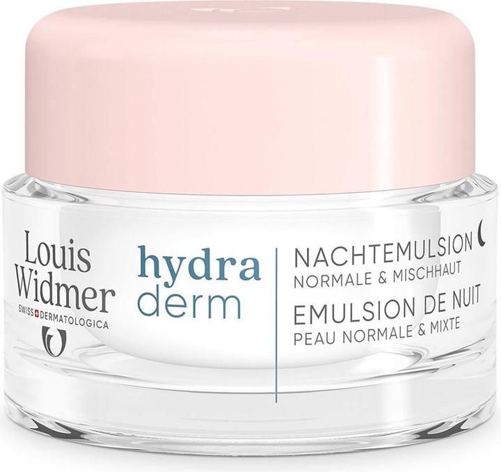 Produktbild Widmer Louis Hydraderm Nachtemulsion ohne Parfum 50 ml (50 ml)