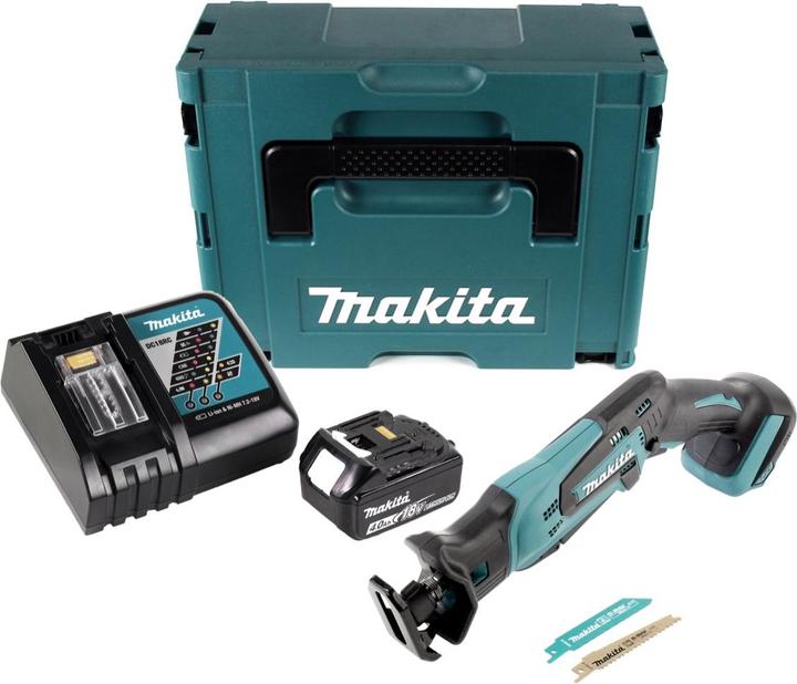 Produktbild Makita DJR 183 RM1J Akku Reciprosäge 18V + 1x Akku 4,0Ah + Ladegerät + Makpac