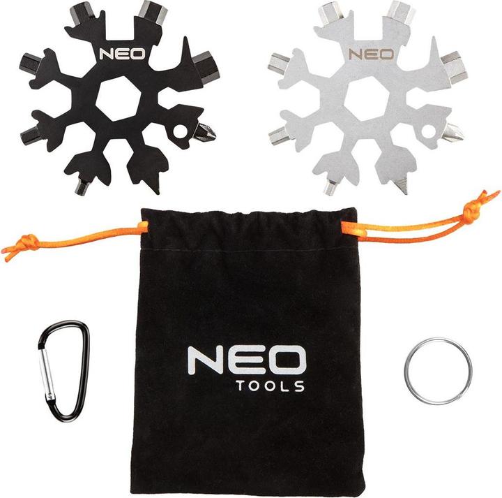Actual product image Neo Multifunctional Tool - Snowflake 19in1