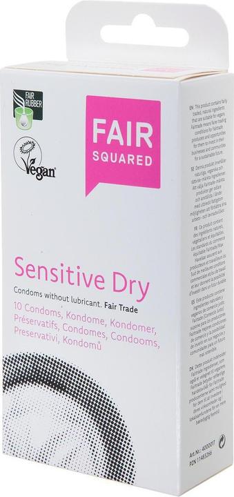 Actual product image Fair Squared Sensitive Dry (10 pcs.)