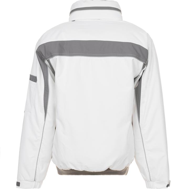 Produktbild Planam unisex Arbeitsjacke PLALINE weiss, zink Grösse M (M)