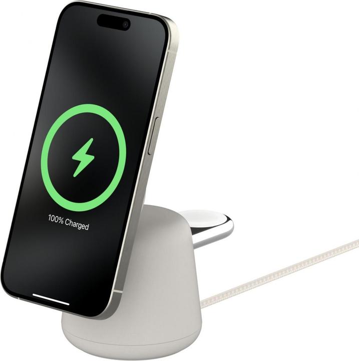 Image du produit Belkin Station de charge BoostCharge Pro 2-en-1 Qi2 (15 W)
