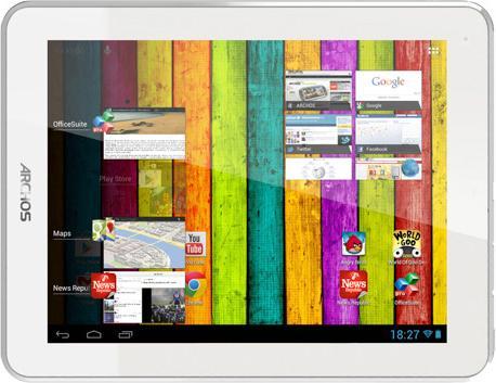 Actual product image Archos 80 Titanium (8", 8 GB, White, Silver)