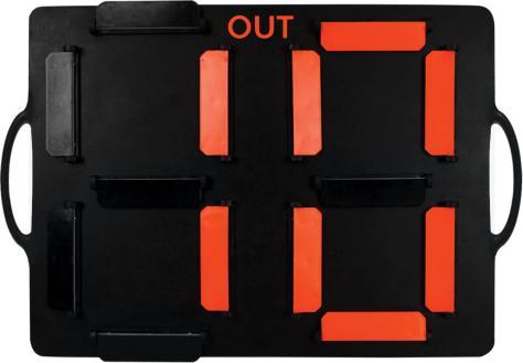 Actual product image Sporti Manual player change display panel