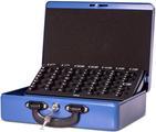Actual product image Maul Cash box with euro counting insert, 30 x 24.5 x 9.3 cm, blue, 56214 37