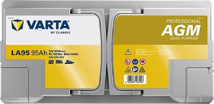 Immagine prodotto Varta Batteria AGM professionale (12 V, 95 Ah, 850 A)
