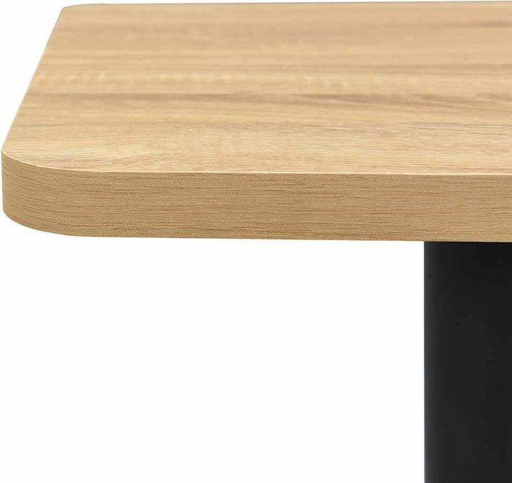 Produktbild vidaXL Bistrotisch Eichefarben 78,5x78,5x107 cm,Farbe: Eichenoptik (78.5 x 78.5 x 107 cm)