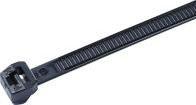 Produktbild HellermannTyton Kabelbinder aussenverzahnt OS-Serie (L x W) 245 x 4.6 mm T50MOS-HS-BK-C1 Farbe: Schwarz 100 St. (Kunststoffkabelbinder, 245 mm, 100 Stk.)