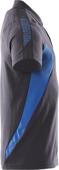 Produktbild Mascot Polo Accelerate Schwarzblau/Azurblau Gr.L