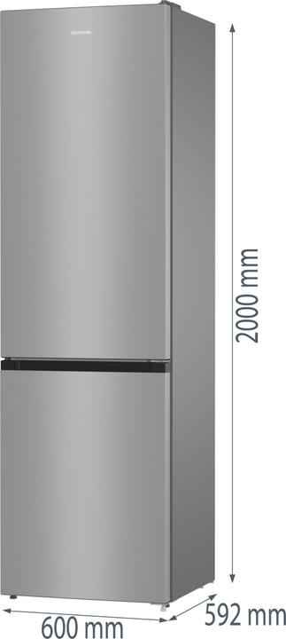 Produktbild Gorenje NRK6202EXL4 (331 l)