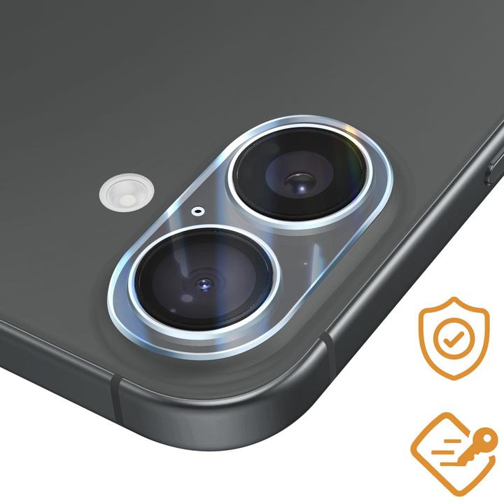 Actual product image Avizar ProCam Shield protector (2 Piece, Apple iPhone 16)