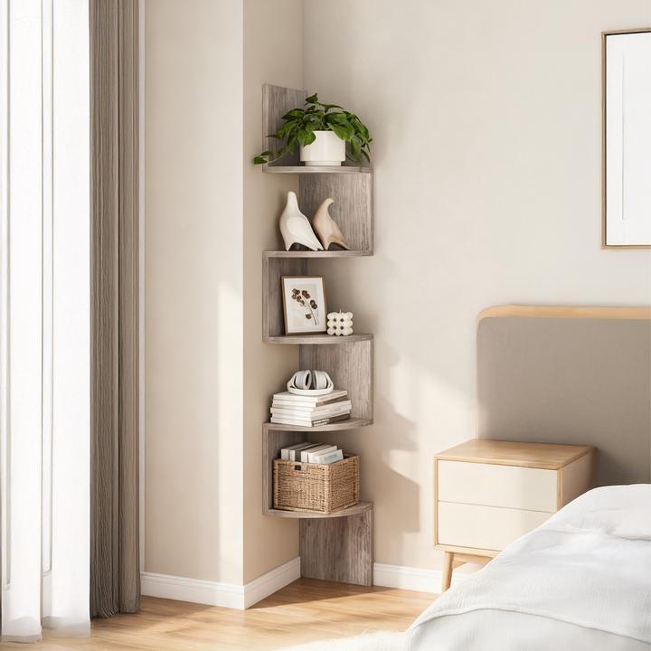 Produktbild Relaxdays Eckregal (20 x 20 x 125 cm)