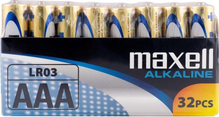 Immagine prodotto Maxell Batteria AAA (32 pz., AAA / LR03 / Micro / R03 / AM4 / MN2400 / KR03)