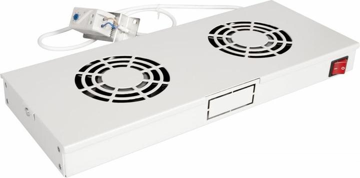 Actual product image equip Fan module for server enclosures, 4x fans RAL7035