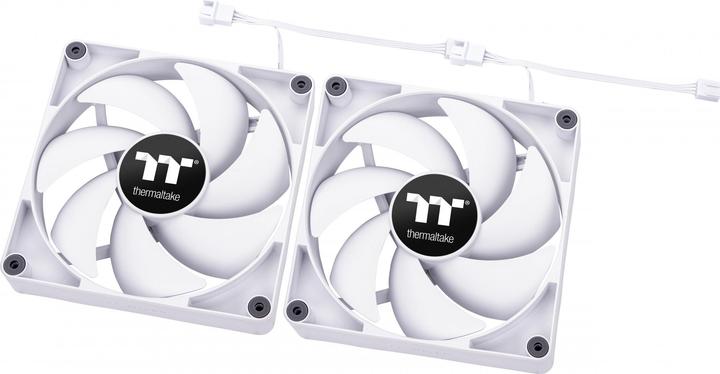 Produktbild Thermaltake TT CT140 PC Cooling Fan White 2 Pack CL-F152-PL14WT-A (140 mm, 2 x)