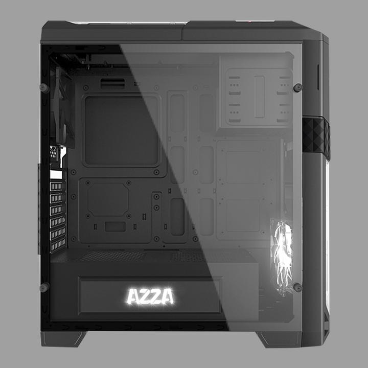 Actual product image Azza CSAZ-240X Computer Case Midi Tower (ATX, mATX)