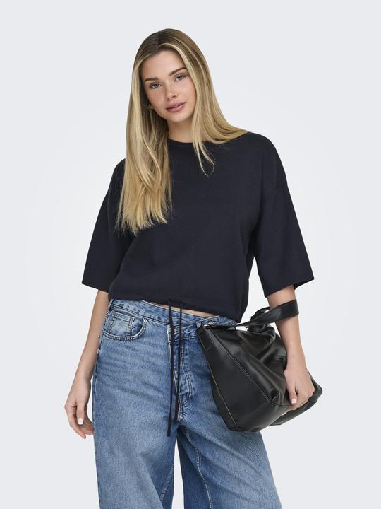 Immagine prodotto Only Onlsiteri Ss Loose Tie O-Neck Top Cc Knt (S)
