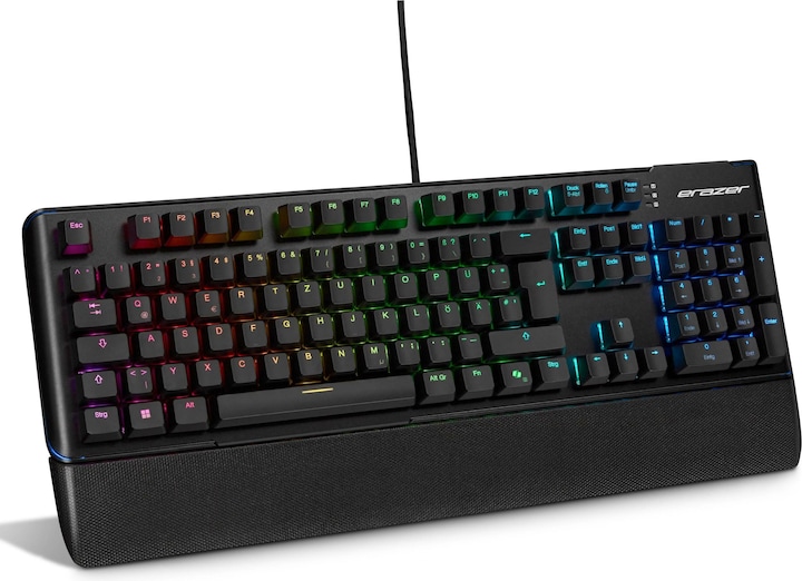 Actual product image Erazer Supporter X20 gaming keyboard (CH, Cable)
