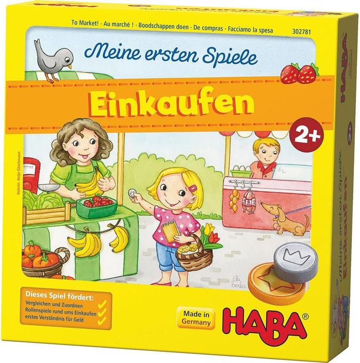 Actual product image Haba My first games shopping (German, 1 - 4 Players)