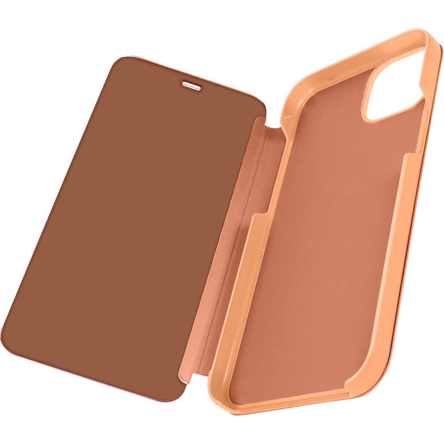 Thumbnail - Avizar Clear View Standing Cover Series (Apple iPhone 15 Pro), Smartphone Hülle, Rosa