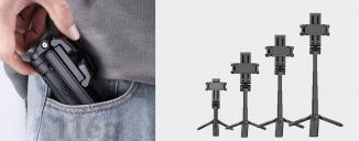 Actual product image Ulanzi JJ02 Extendable Grip Tripod Black