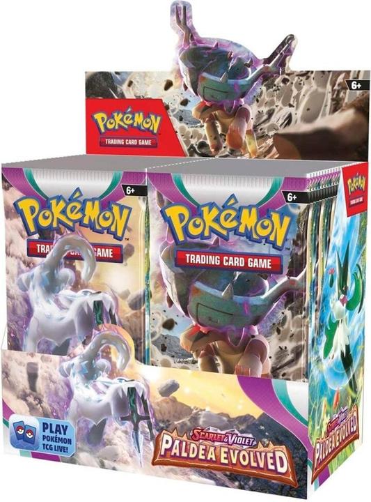 Pokémon Scarlet & Violet - Paldea Evolved Booster Display Doos (36 Verpakkingen) (Engels)