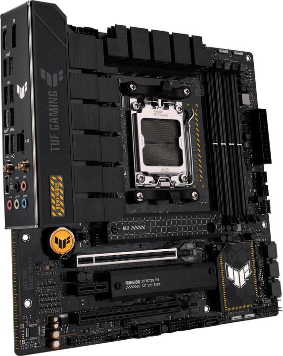 Productafbeelding ASUS TUF GAMING B650M-PLUS WIFI (AM5, AMD B650M, mATX)