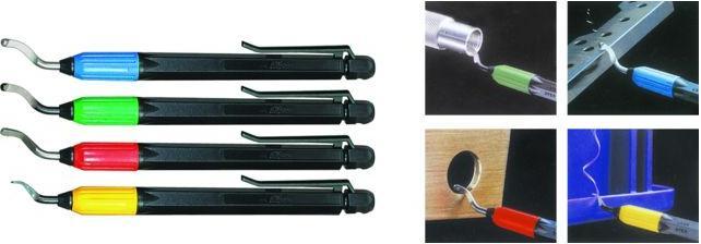 Actual product image Noga Universal deburrer set (4 holders with 1 blade each)